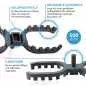Preview: 4mm Abstandhalter, Abstandshalter, Distanzhalter für Terrassendielen NEU !! / offene Version